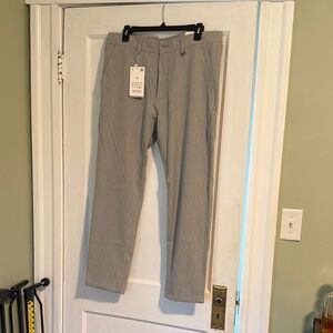 Denim & Flower Men's Light Gray Chinos